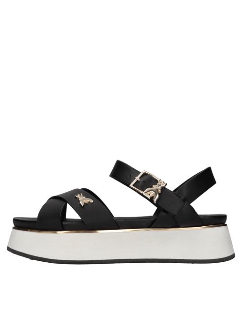 Sandali in pelle PATRIZIA PEPE | PPJ334 VIT.NERO
